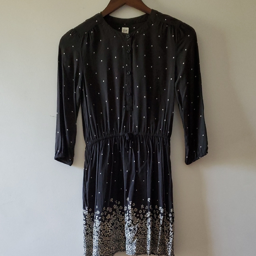 Girls Polka Dot & Floral Dress - Gap Kids